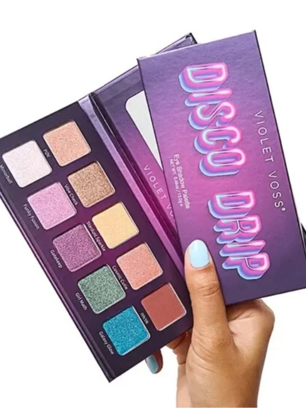 NEW Violet Voss Eyeshadow Palette - Purple, Pink, Gold, Teal, Green, Brown